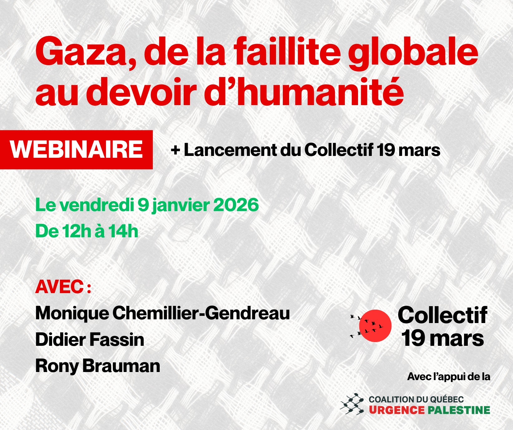 Gaza, de la faillite globale au devoir d’humanité